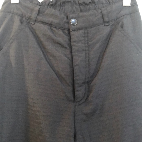 EMERGENCY EXIT BLACK SKI SNOWBOARD PANTS SIZE 10 TO 12 UNISEX - Picture 2 of 11